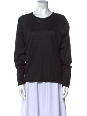 Gucci Black Long Sleeve Tee in excellent pre-owned condition owner size L (M)